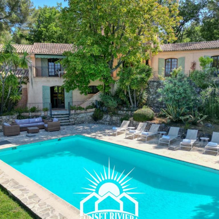 LA ROURETANE Pool AirCo for 10 By Sunset - Villa - 54