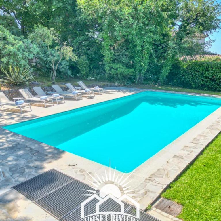 LA ROURETANE Pool AirCo for 10 By Sunset - Villa - 57