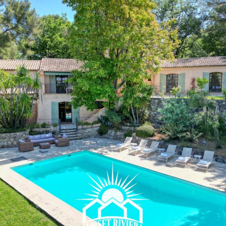 LA ROURETANE Pool AirCo for 10 By Sunset - Villa - 61