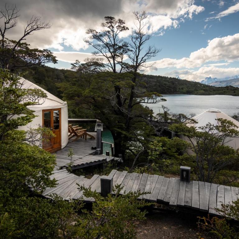 Patagonia Camp - Habitación Doble Deluxe con vistas a la montaña - 1 o 2 camas - 3