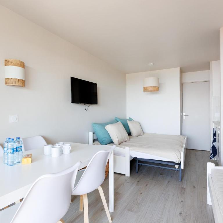 Studio vue mer Cannes - Piscine - Tennis - Clim - Appartement 1 Chambre - 2