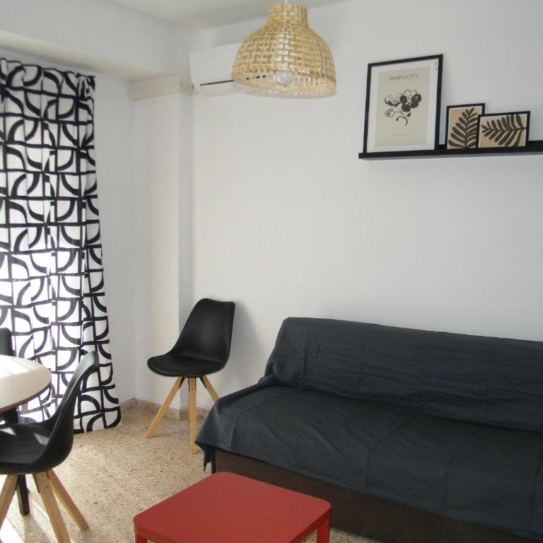 Apartamento en Playa de Gandía con vistas al mar, 1 dormitorio, piscina, tenis, a/a, se aceptan mascotas - ES-314-21 - Apartamento - 7