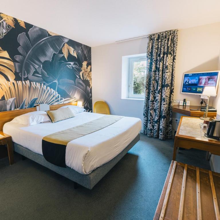 Logis Hôtel la Grassinais Saint-Malo - Chambre Double Confort - 1