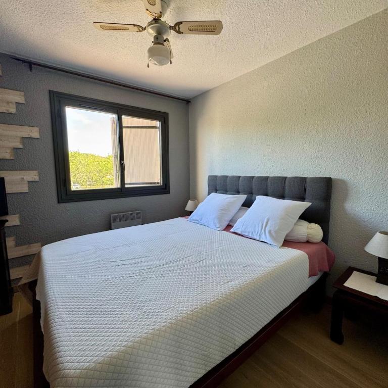 Côté Quai -T2 vue port Parking privé Cap d'Agde centre - Apartment mit 1 Schlafzimmer - 14