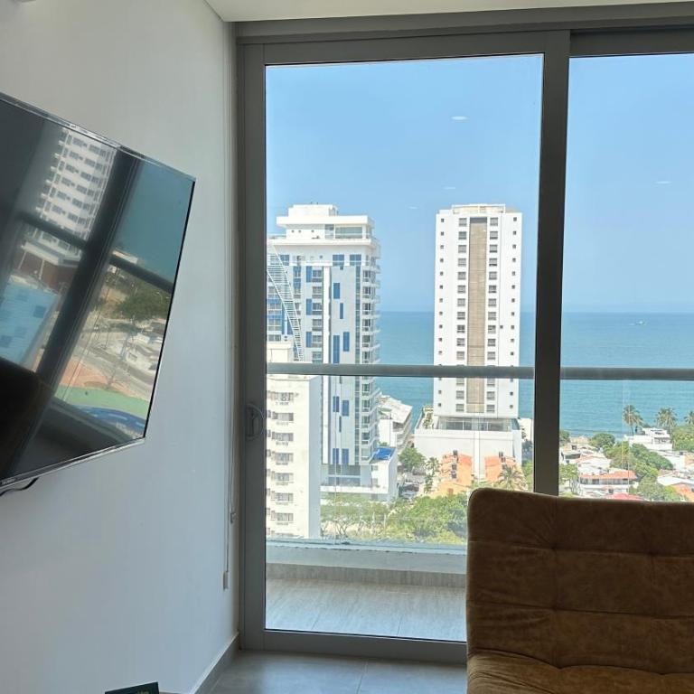 Salguero Suites Playa Salguero - Apartamento 1 dormitorio con vistas al mar y terraza - 5