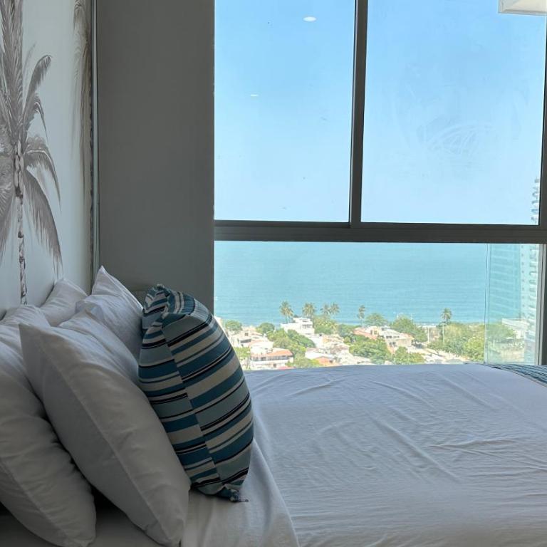 Salguero Suites Playa Salguero - Apartamento 1 dormitorio con vistas al mar y terraza - 11