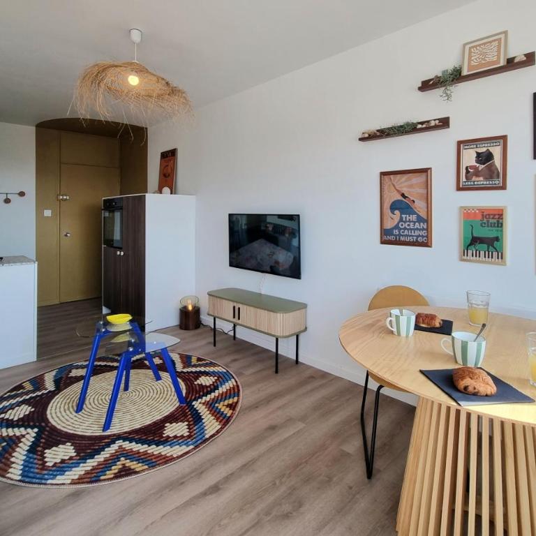 L'Horizon doré, Vue mer et dunes, Plage à pied - One-Bedroom Apartment - 6