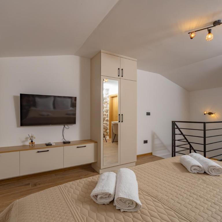 Apartments Račić - One-Bedroom Apartment with Balcony and Sea View - 35