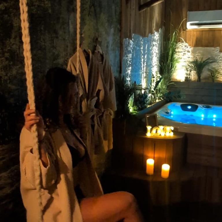 Les Spas de la mer, Appart&Spa Canopée, 100m de la plage, Love Room - Appartamento con 1 Camera da Letto - 38