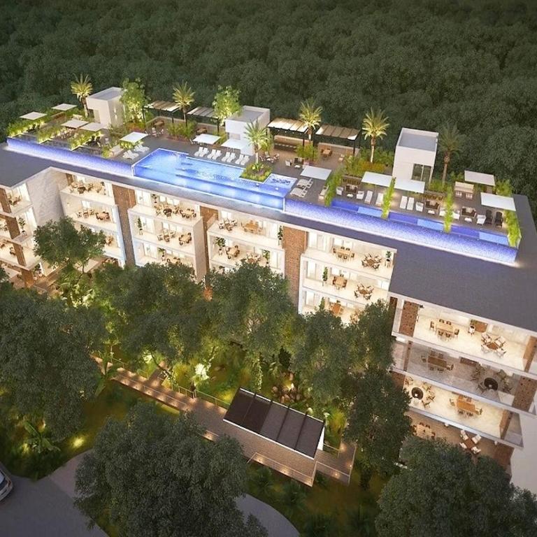 Ocean View Pool in Exclusive Playacar, En-Suite Rooms - Apartamento de 4 dormitorios con balcón - 20