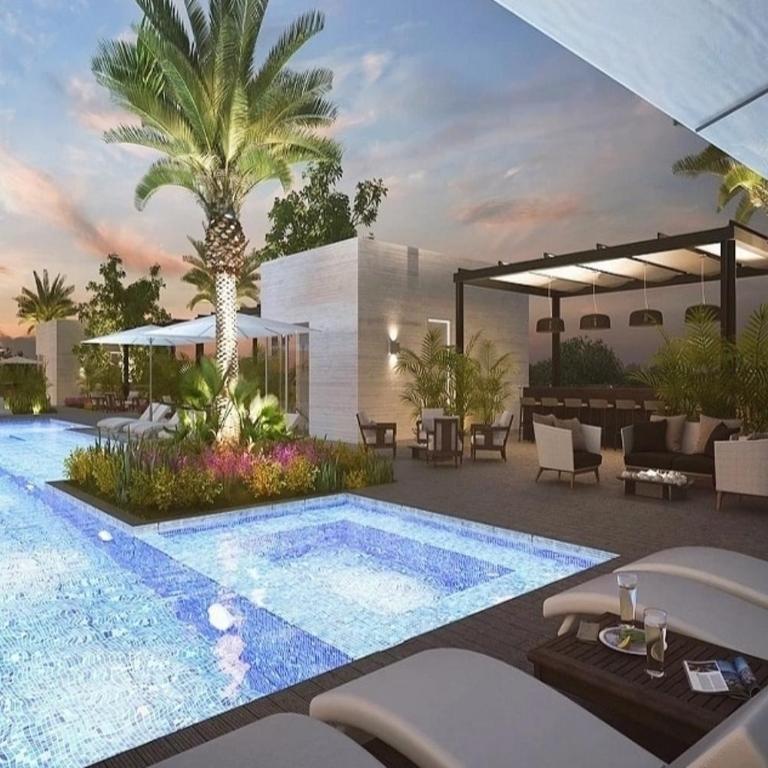 Ocean View Pool in Exclusive Playacar, En-Suite Rooms - Apartamento de 4 dormitorios con balcón - 45
