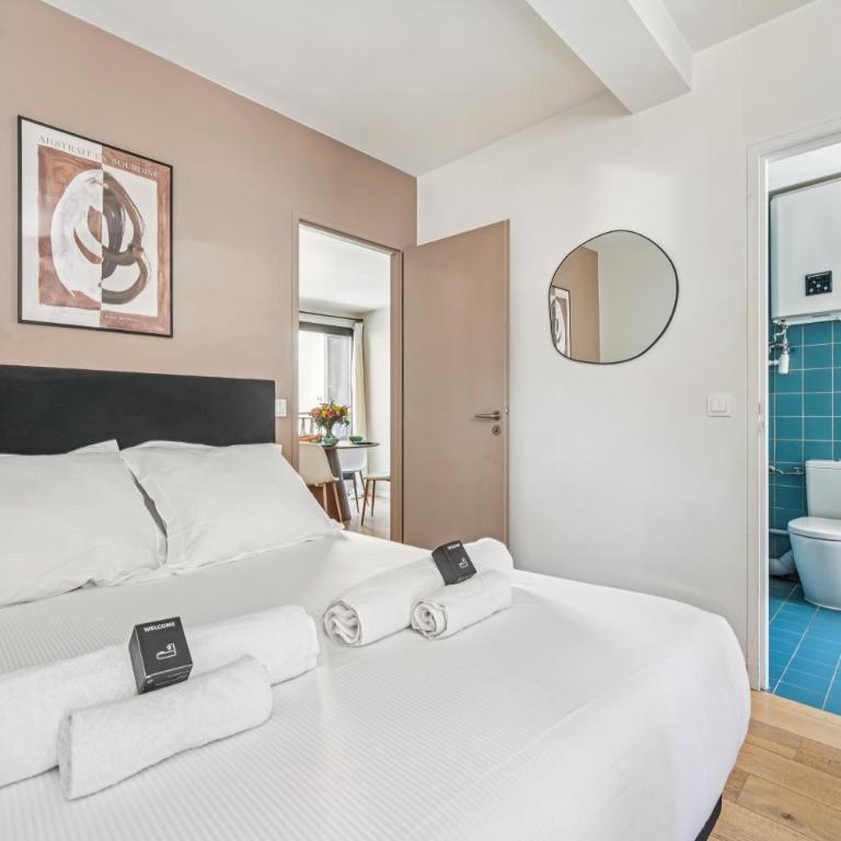 City Center l 15min from Eiffel Tower by Car - Deluxe Apartment mit 1 Schlafzimmer - 3