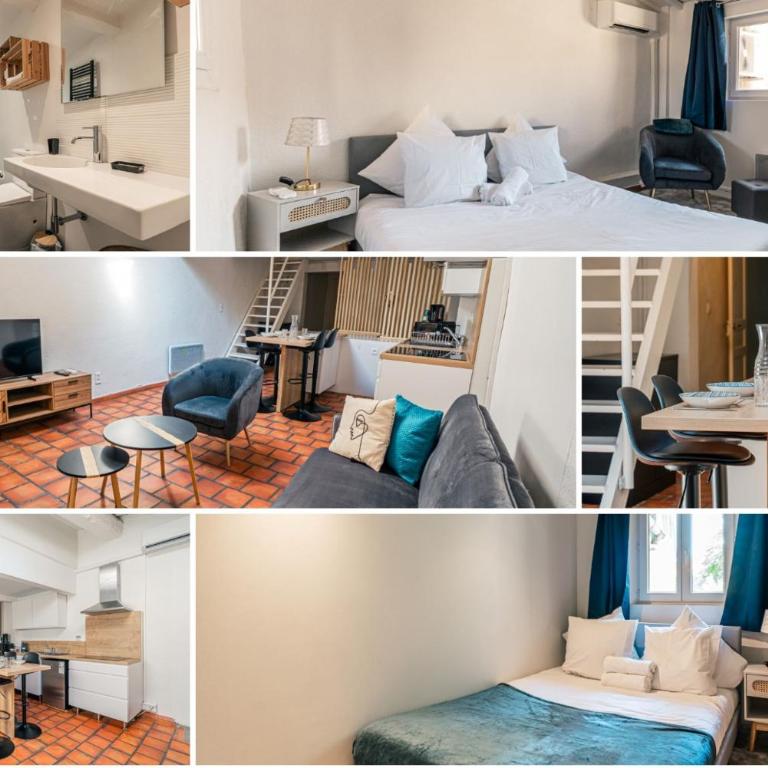 Bon Pasteur - Duplex de charme - Centre Aix - Clim - WiFi - Apartamento de 2 dormitorios - 2