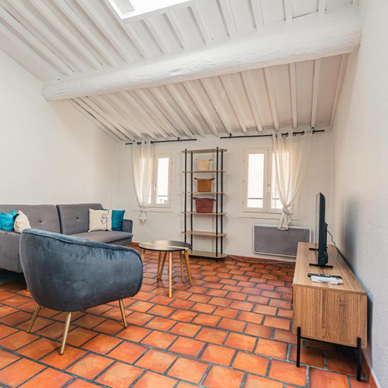 Bon Pasteur - Duplex de charme - Centre Aix - Clim - WiFi - Apartamento de 2 dormitorios - 7