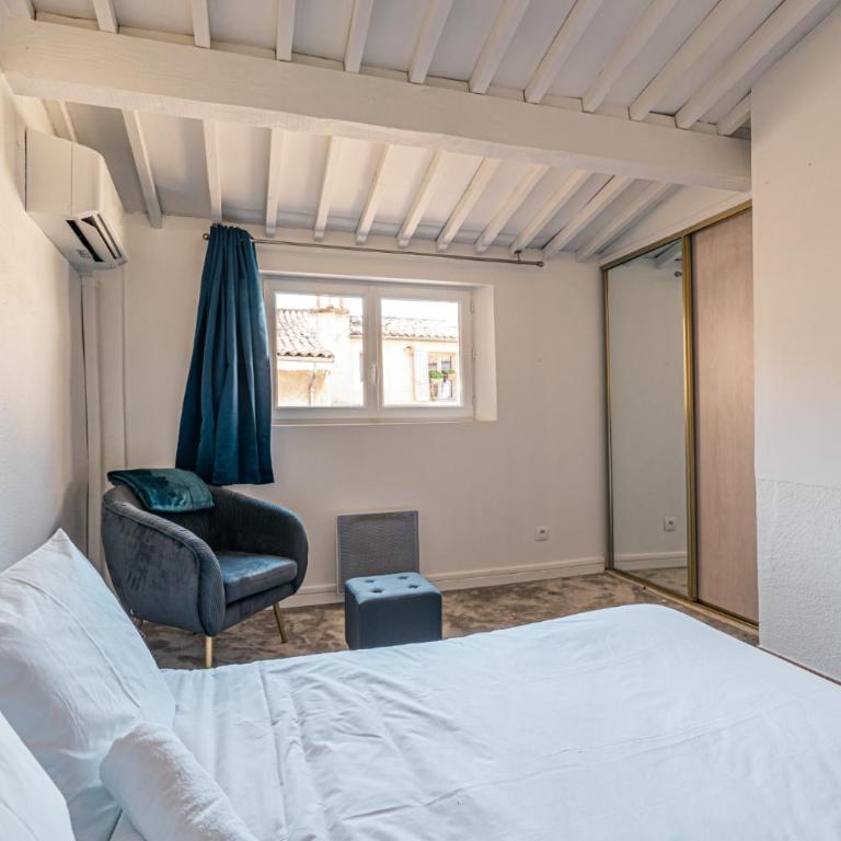 Bon Pasteur - Duplex de charme - Centre Aix - Clim - WiFi - Apartamento de 2 dormitorios - 10