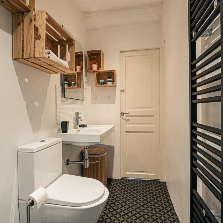 Bon Pasteur - Duplex de charme - Centre Aix - Clim - WiFi - Apartamento de 2 dormitorios - 13