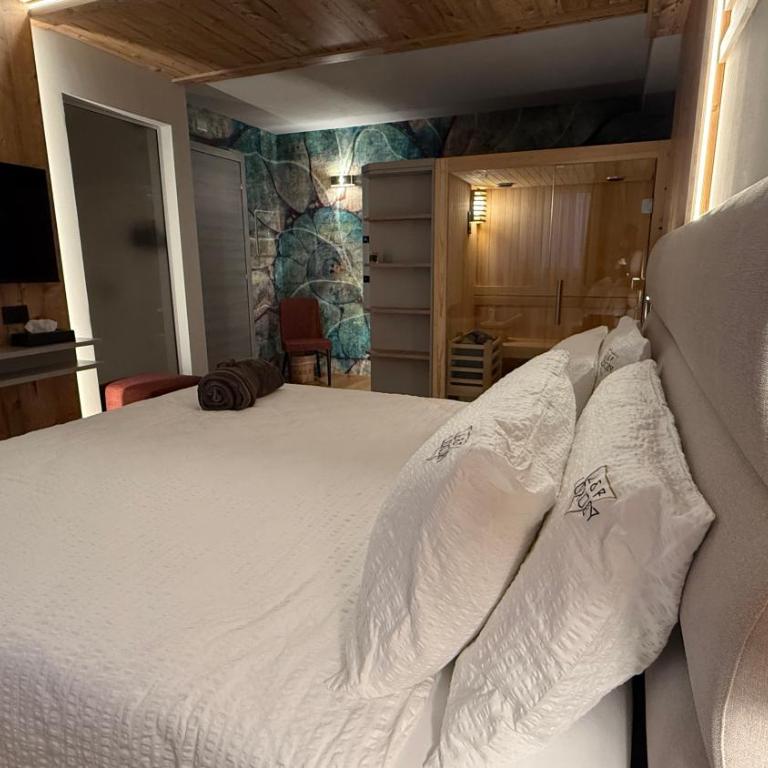 A&F LUXURY Rooms Pinzolo - Habitación Deluxe con cama extragrande - 7