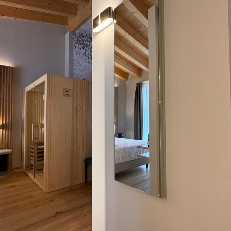 A&F LUXURY Rooms Pinzolo - Habitación Deluxe con cama extragrande - 12