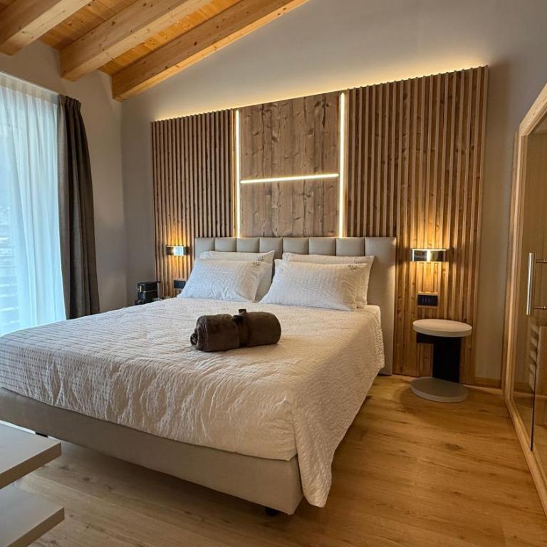 A&F LUXURY Rooms Pinzolo - Habitación Deluxe con cama extragrande - 15
