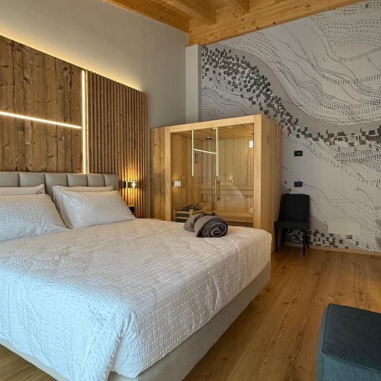 A&F LUXURY Rooms Pinzolo - Habitación Deluxe con cama extragrande - 1
