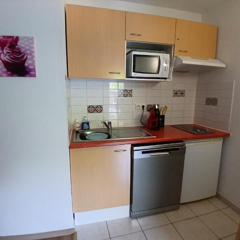 Appartement T2 Vue montagne - One-Bedroom Apartment with Balcony and Mountain View - 20