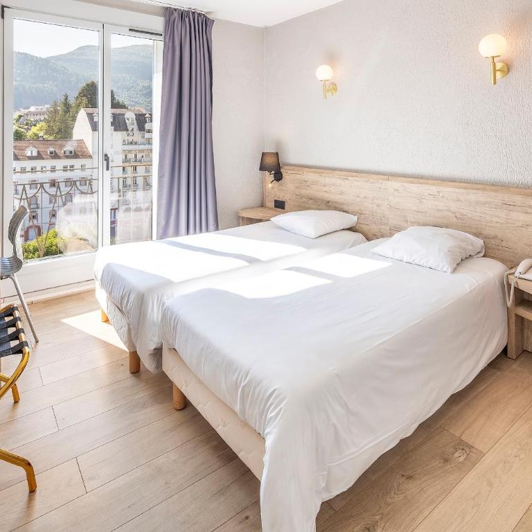 Hôtel Galilée Windsor - Habitación Doble - 2 camas - 3