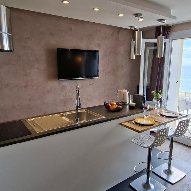T2 2-4 pers-Balcon-Magnifique Vue Mer et Baie des Sables d'Olonne - Apartment mit 1 Schlafzimmer - 3