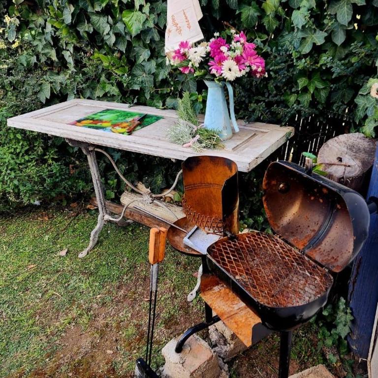 Departamento con patio y cochera - Apartamento de 1 dormitorio - 5