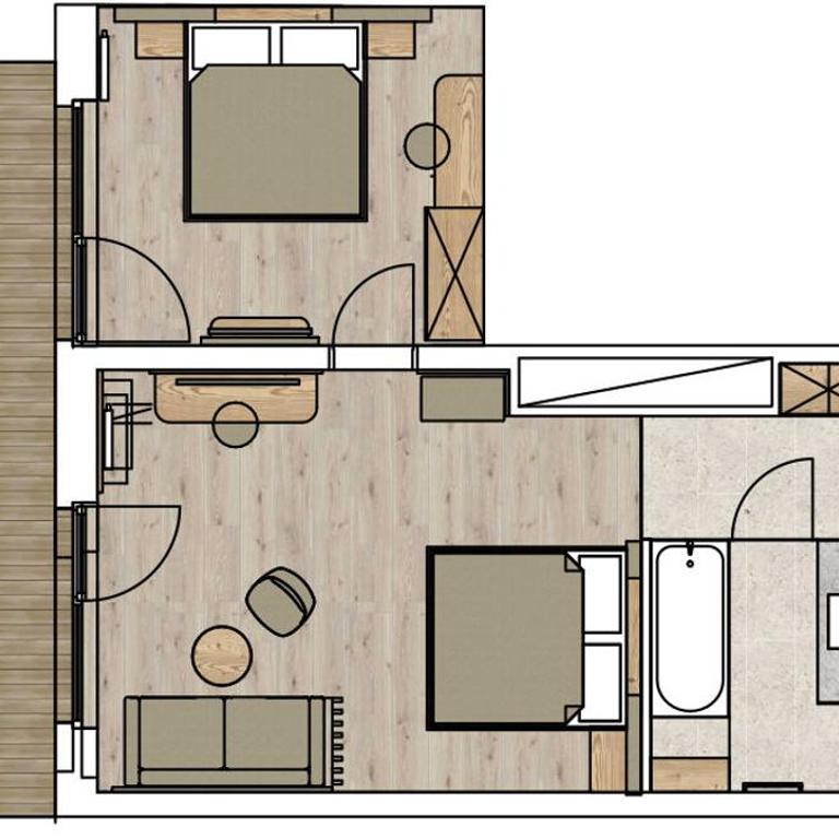 Hotel Zauchenseehof - Suite Familiar - 2