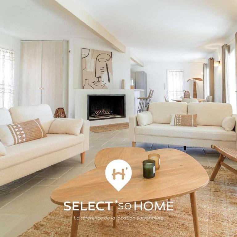 SELECT'soHOME - Magnifique villa à Bormes-les-mimosas avec piscine privée et vue mer ! - VILLA BOHEME - Maison 3 Chambres - 4