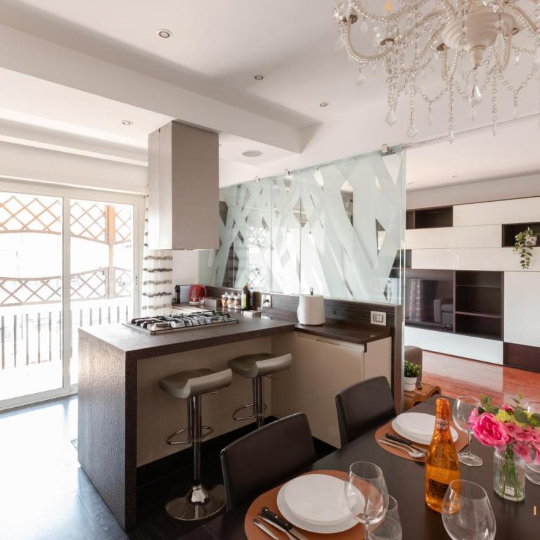 Imperium Trastevere Flat - 4-6 pax, A-C, Panoramic view, 2 Baths - Appartamento con 2 Camere da Letto e Terrazza - 21