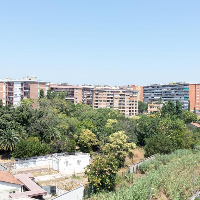 Imperium Trastevere Flat - 4-6 pax, A-C, Panoramic view, 2 Baths - Appartamento con 2 Camere da Letto e Terrazza - 5