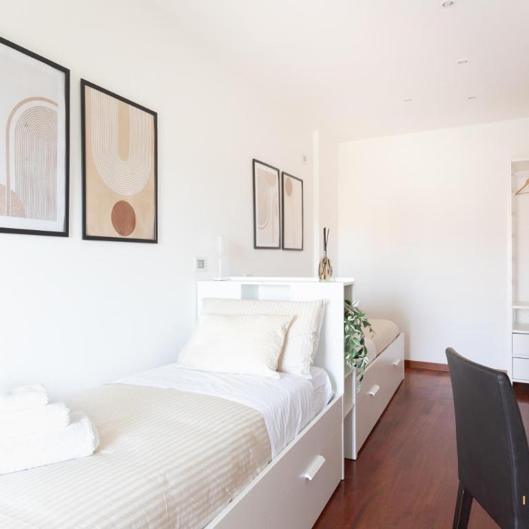 Imperium Trastevere Flat - 4-6 pax, A-C, Panoramic view, 2 Baths - Appartamento con 2 Camere da Letto e Terrazza - 10
