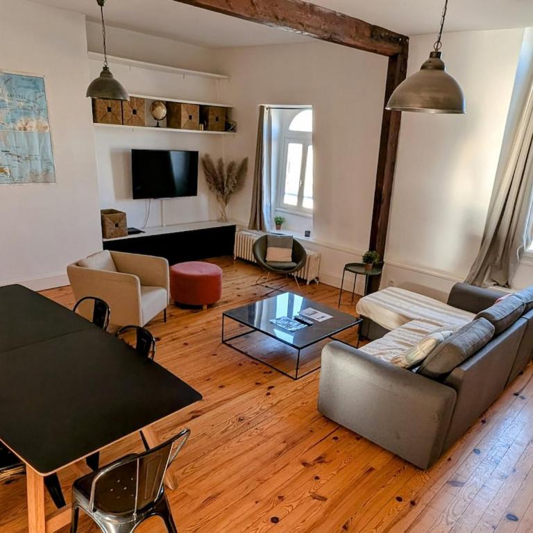 Gite Faidherbe Opéra 2 - 90m carrés en hypercentre - Three-Bedroom Apartment - 18