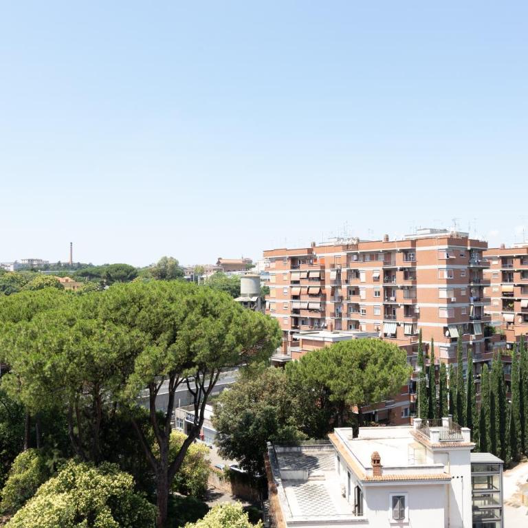 Imperium Trastevere Flat - 4-6 pax, A-C, Panoramic view, 2 Baths - Appartamento con 2 Camere da Letto e Terrazza - 33