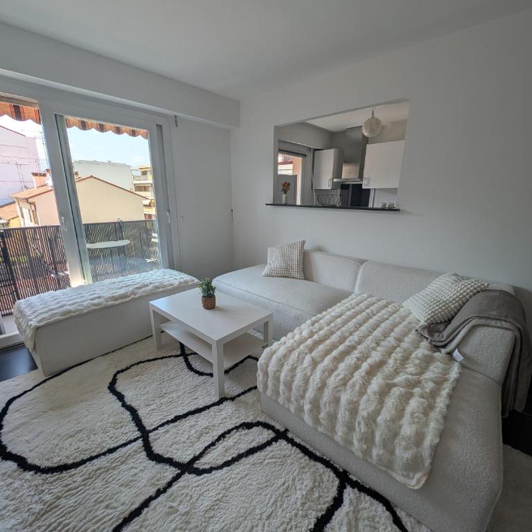 3 pièces proche gare - clim, accès plage à pied - Apartamento de 2 dormitorios - 3