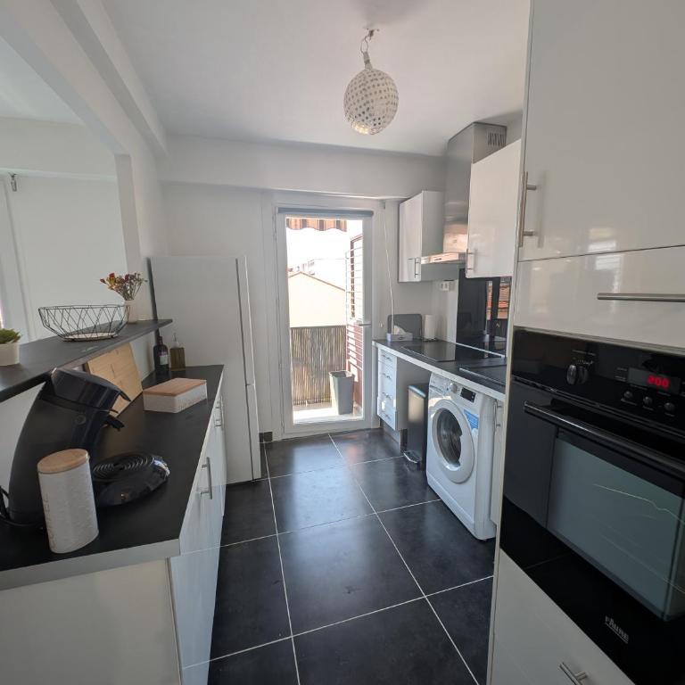 3 pièces proche gare - clim, accès plage à pied - Apartamento de 2 dormitorios - 6