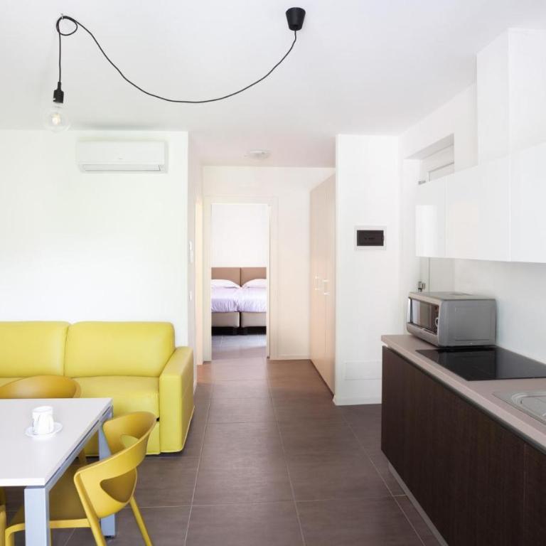 Holiday Apartments - Camping Al Porto - Appartamento con 1 Camera da Letto e Vista Piscina - 8