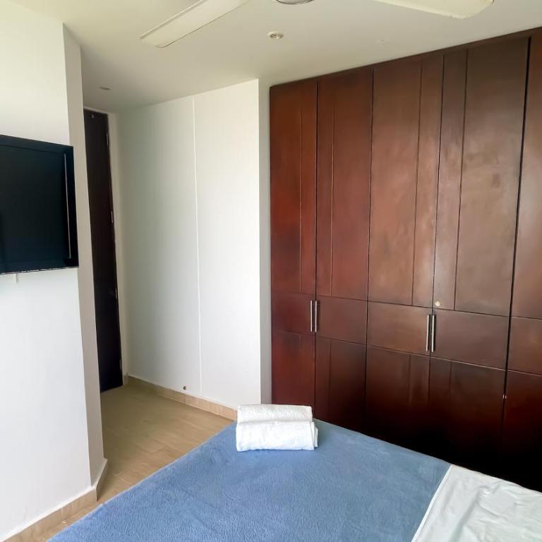 Magico Apartamento Frente al Mar 3 Habitaciones MSC64 - Three-Bedroom Apartment - 8