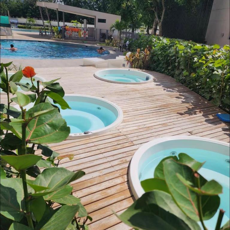 Apto Santa Marta 5 minutes from the beach, pozos colorados, sazue, irotama, tayrona, playa, bello horizonte, mar - Two-Room Apartment - 17