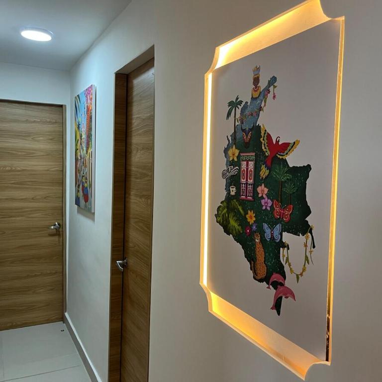 Apto Luxury Cartagena 7 minutos a pie de la playa - Three-Bedroom Apartment - 23