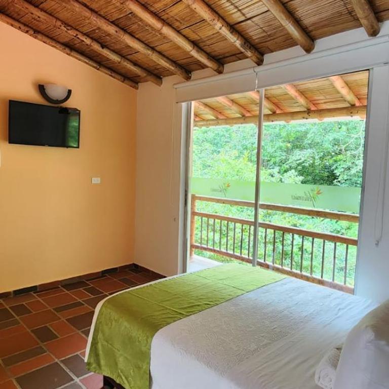 Hotel y termales Las Heliconias - Standard Quadruple Room - 4