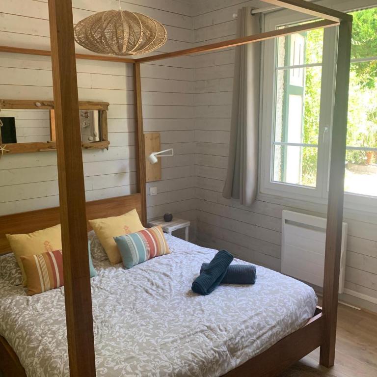 Bois Corail Maison de vacances jardin, vue mer & Spa - Maison 3 Chambres - 33