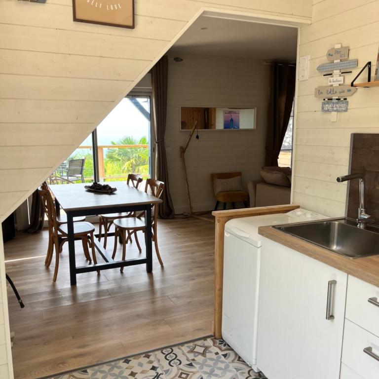 Bois Corail Maison de vacances jardin, vue mer & Spa - Maison 3 Chambres - 35