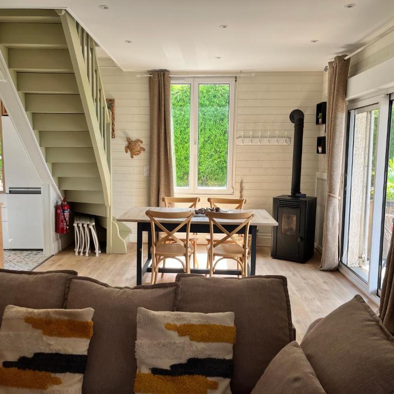 Bois Corail Maison de vacances jardin, vue mer & Spa - Maison 3 Chambres - 39