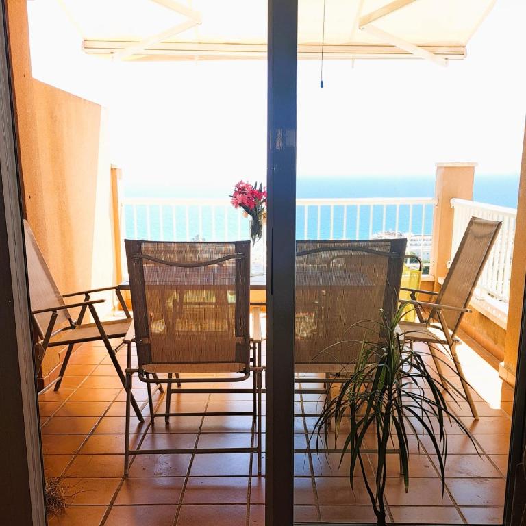 La terraza de Mojacar - Apartamento de 2 dormitorios con terraza y vistas al mar - 12