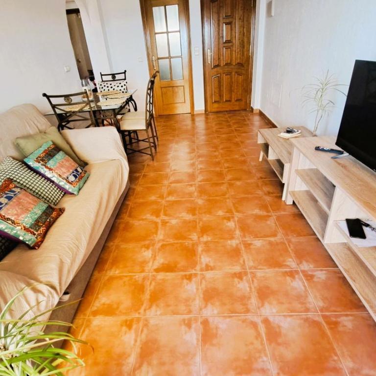 La terraza de Mojacar - Apartamento de 2 dormitorios con terraza y vistas al mar - 13