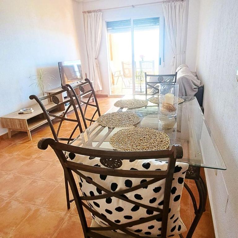 La terraza de Mojacar - Apartamento de 2 dormitorios con terraza y vistas al mar - 15