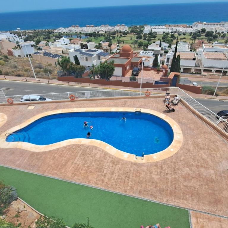 La terraza de Mojacar - Apartamento de 2 dormitorios con terraza y vistas al mar - 25