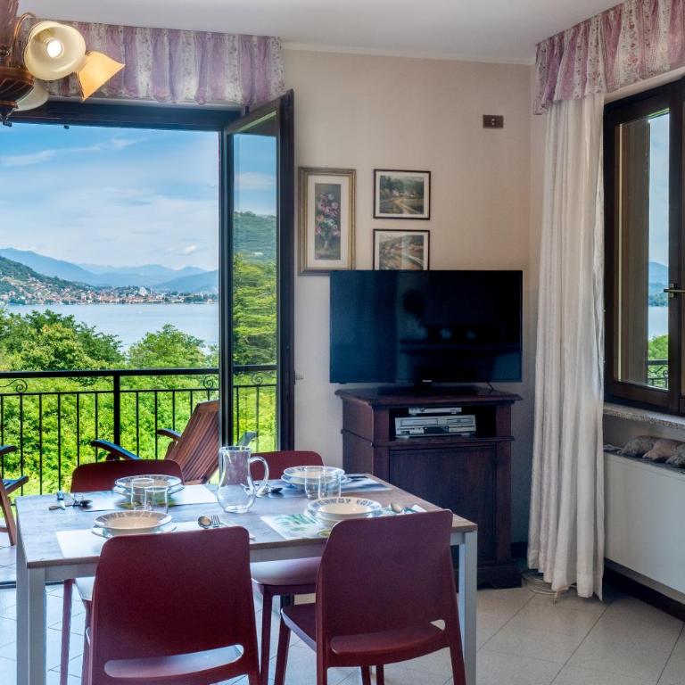 Grazia - Bilocale con Vista Lago e Giardino - Appartamento con 1 Camera da Letto e Vista Lago - 5